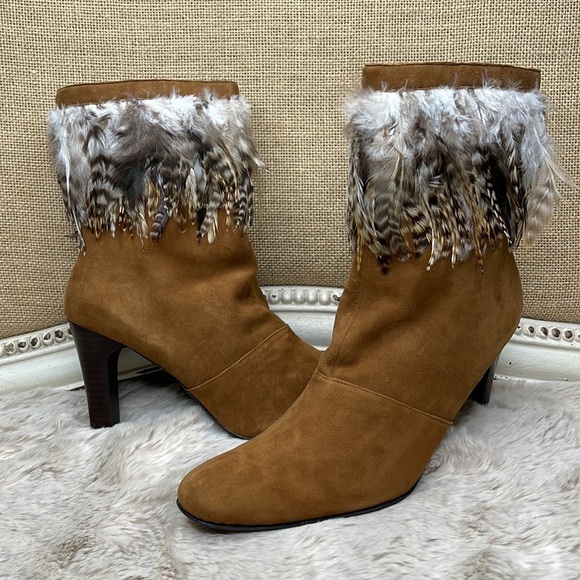 Colin Stuart for Victoria Secret•Brown•Booties - Picture 1 of 11